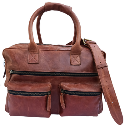 Rustic Brown Portfolio Bag