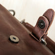 Load image into Gallery viewer, Premium Genuine Leather Shoulder Bag | Structured Top-Handle Frame Purse