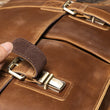 Load image into Gallery viewer, Vintage Crazy Horse Genuine Leather Briefcase | Men's Retro Messenger Bag - BLINK LEATHER