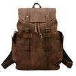 Load image into Gallery viewer, Luufan New Design Crazy Horse Leather Backpack Large Capacity Travel Laptop Bag Men Women Vintage Style Backpacks
