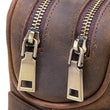 Load image into Gallery viewer, CONTACT'S crazy horse cow leather cosmetic bag for men travel toiletry bag large capacity wash bags man's make up bags organizer