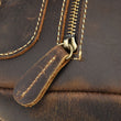 Load image into Gallery viewer, Metal Zipper with Leather Puller