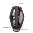 Load image into Gallery viewer, Crazy Horse Leather Toiletry Bag - BLINK LEATHER