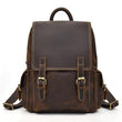 Load image into Gallery viewer, Front of a Brown Backpack