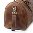 Load image into Gallery viewer, Vintage Big Capacity Men Cow Leather Travel Bag Durable Genuine Leather Tote Travel Duffel Large Overnight Weekend Luggage Bags