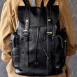 Load image into Gallery viewer, Luufan New Design Crazy Horse Leather Backpack Large Capacity Travel Laptop Bag Men Women Vintage Style Backpacks