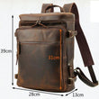 Load image into Gallery viewer, Vintage Leather Backpack - BLINK LEATHER