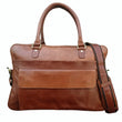 Load image into Gallery viewer, Light Brown Leather Laptop Bag - BLINK LEATHER