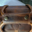 Load image into Gallery viewer, Light Brown Hard Wax Travel Bag - BLINK LEATHER