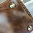 Load image into Gallery viewer, Glossy Hunter Leather Ladies Mini Travel Bag - BLINK LEATHER