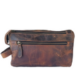 Load image into Gallery viewer, Hunter Brown Toiletry Bag - BLINK LEATHER