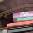 Load image into Gallery viewer, Canvas Hunter Brown Leather Laptop Bag - BLINK LEATHER
