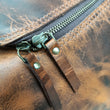 Load image into Gallery viewer, Light Brown Hard Wax Travel Bag - BLINK LEATHER