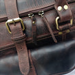 Load image into Gallery viewer, Three Pocket Dark Brown Weekend Bag - BLINK LEATHER