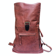 Load image into Gallery viewer, Dark Tan Leather Backpack - BLINK LEATHER