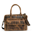 Load image into Gallery viewer, Hunter Brown Leather Laptop Bag - BLINK LEATHER