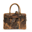 Load image into Gallery viewer, Hunter Brown Leather Laptop Bag - BLINK LEATHER