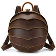 Load image into Gallery viewer, Leather Backpack Beetle Style Women Rucksack - BLINK LEATHER