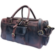 Load image into Gallery viewer, Three Pocket Dark Brown Weekend Bag - BLINK LEATHER