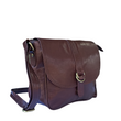 Load image into Gallery viewer, Dark Brown Leather Ladies Sling Bag