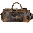 Load image into Gallery viewer, Vintage Leather Weekend Bag - BLINK LEATHER