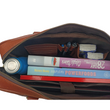 Load image into Gallery viewer, Light Brown Leather Laptop Bag - BLINK LEATHER