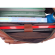 Load image into Gallery viewer, Rustic Brown Portfolio Bag - BLINK LEATHER