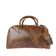 Load image into Gallery viewer, Glossy Hunter Leather Ladies Mini Travel Bag - BLINK LEATHER