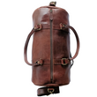 Load image into Gallery viewer, Dark Brown Leather Duffel Bag - BLINK LEATHER