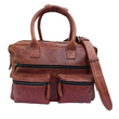 Load image into Gallery viewer, Rustic Brown Portfolio Bag - BLINK LEATHER