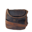 Load image into Gallery viewer, Hunter Brown Toiletry Bag - BLINK LEATHER