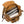 Load image into Gallery viewer, Brown leather backpack with a laptop inside on a white background
