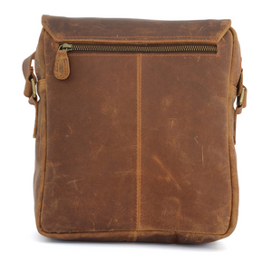 Brown Vintage Leather Crossover Satchel Bag for Women sling bag purse bag, handmade purse for ladies