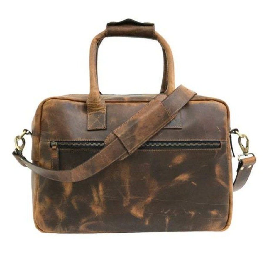 Hunter Brown Business Bag