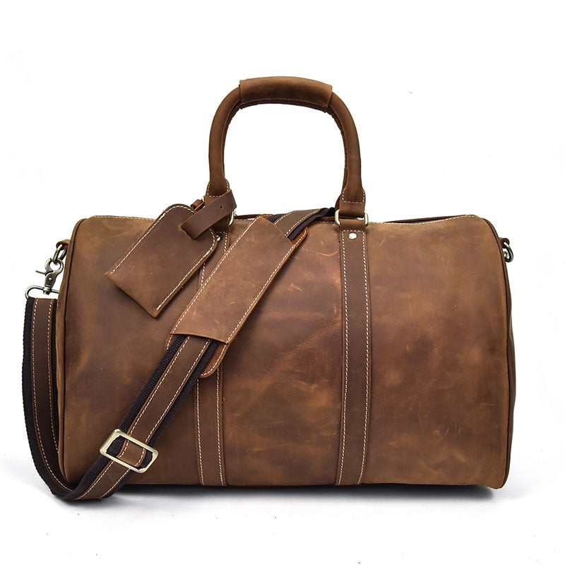 韓国 人気[LEATHERY] DUFFLE LEATHER SHOULDER BAG DHgate.com:Premium Leather Duffel Bag for Men and Women