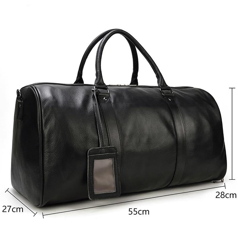 Soft Real Leather Travel Bag