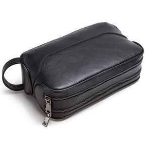 Crazy Horse Leather Toiletry Bag