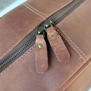 Hard Wax Leather Portfolio Bag