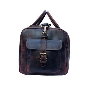 Hard Wax Leather Travel Bag