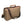 Load image into Gallery viewer, Canvas Hunter Brown Leather Laptop Bag
