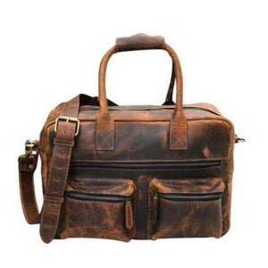 Hunter Brown Business Bag