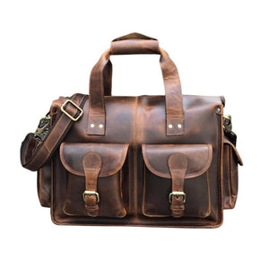 Hunter Brown Portfolio Bag