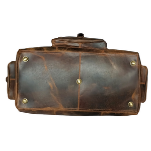 Vintage Leather Weekend Bag