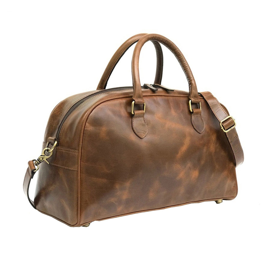 Glossy Hunter Leather Ladies Mini Travel Bag