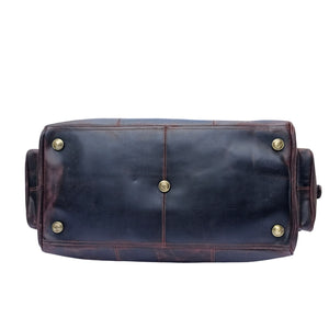 Hard Wax Leather Travel Bag